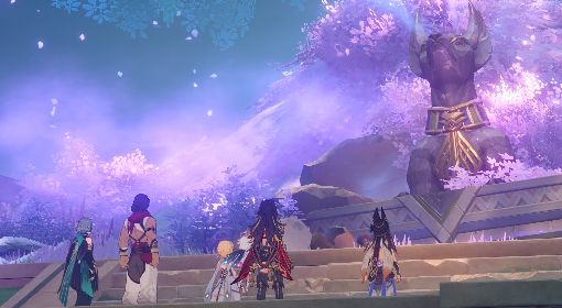 《原神》第四幕热沙的秘密秘境解谜攻略 3.1魔神任务第四幕秘境宝箱位置
