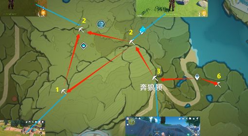 《原神》3.2版白铁块收集路线分享