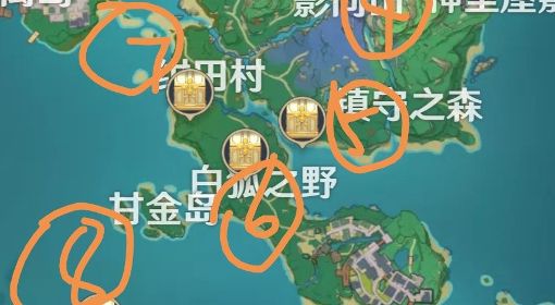 《原神》稻妻地区8个华丽宝箱位置一览