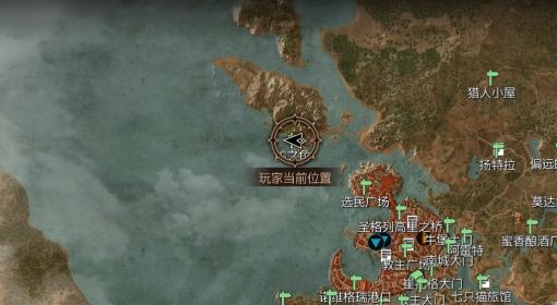 《巫师3》次世代版新月套装收集教程