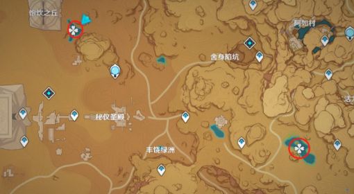 《原神》须弥沙漠木材收集指南