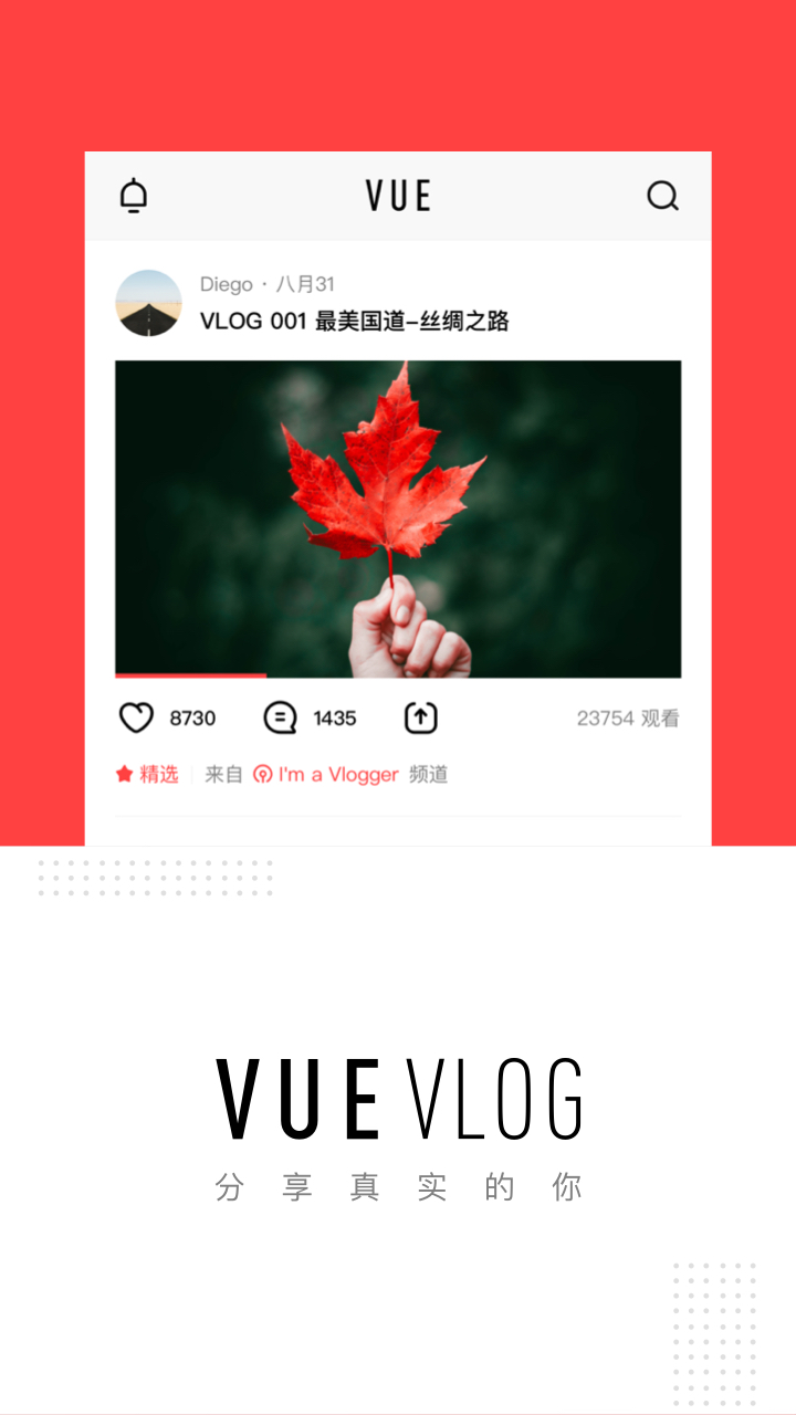 VUE Vlog截图5