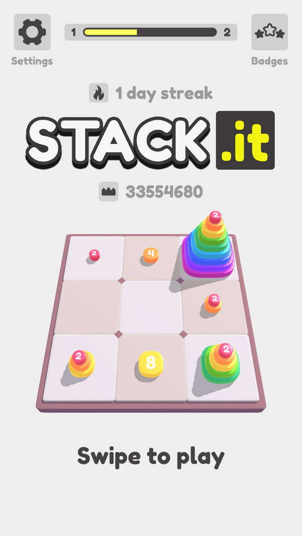 2048叠叠叠截图4