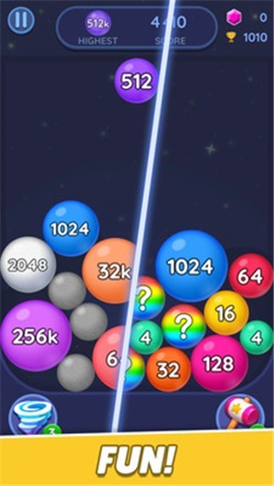 2048合并气泡截图4