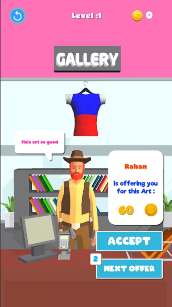 模拟扎染衣服截图1