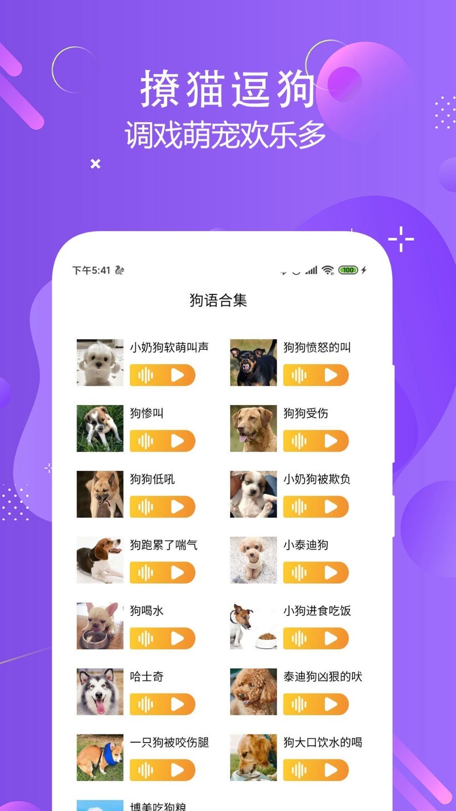 猫狗语翻译交流器截图3