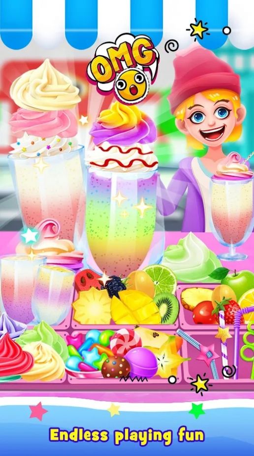 甜奶昔甜点模拟器分享版截图3