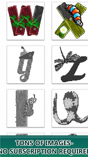 字母像素填色最新版截图1
