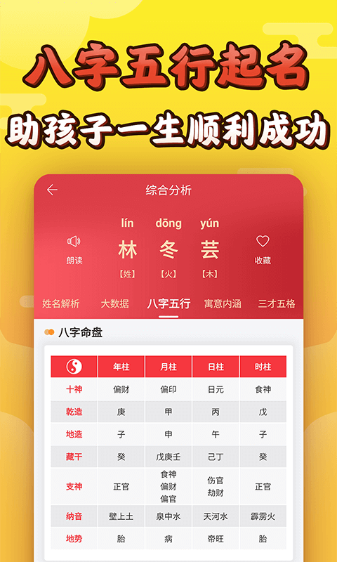 起名八字取名3