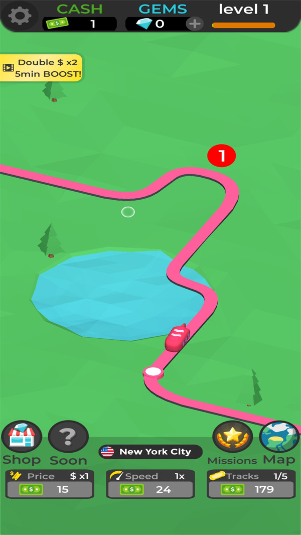 闲置地铁3D截图1