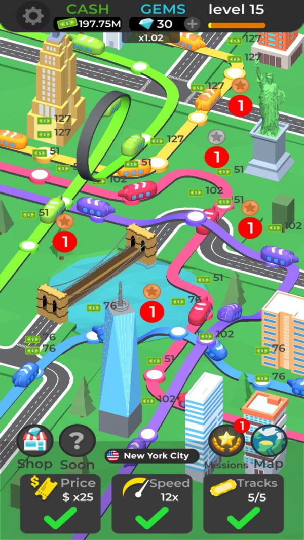 闲置地铁3D截图4