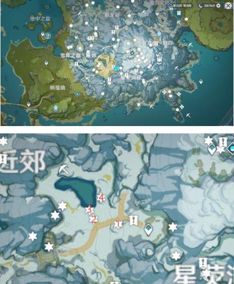 原神雪山大勘测任务勘测点在哪