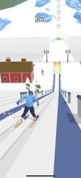 滑雪跳跃3D截图1