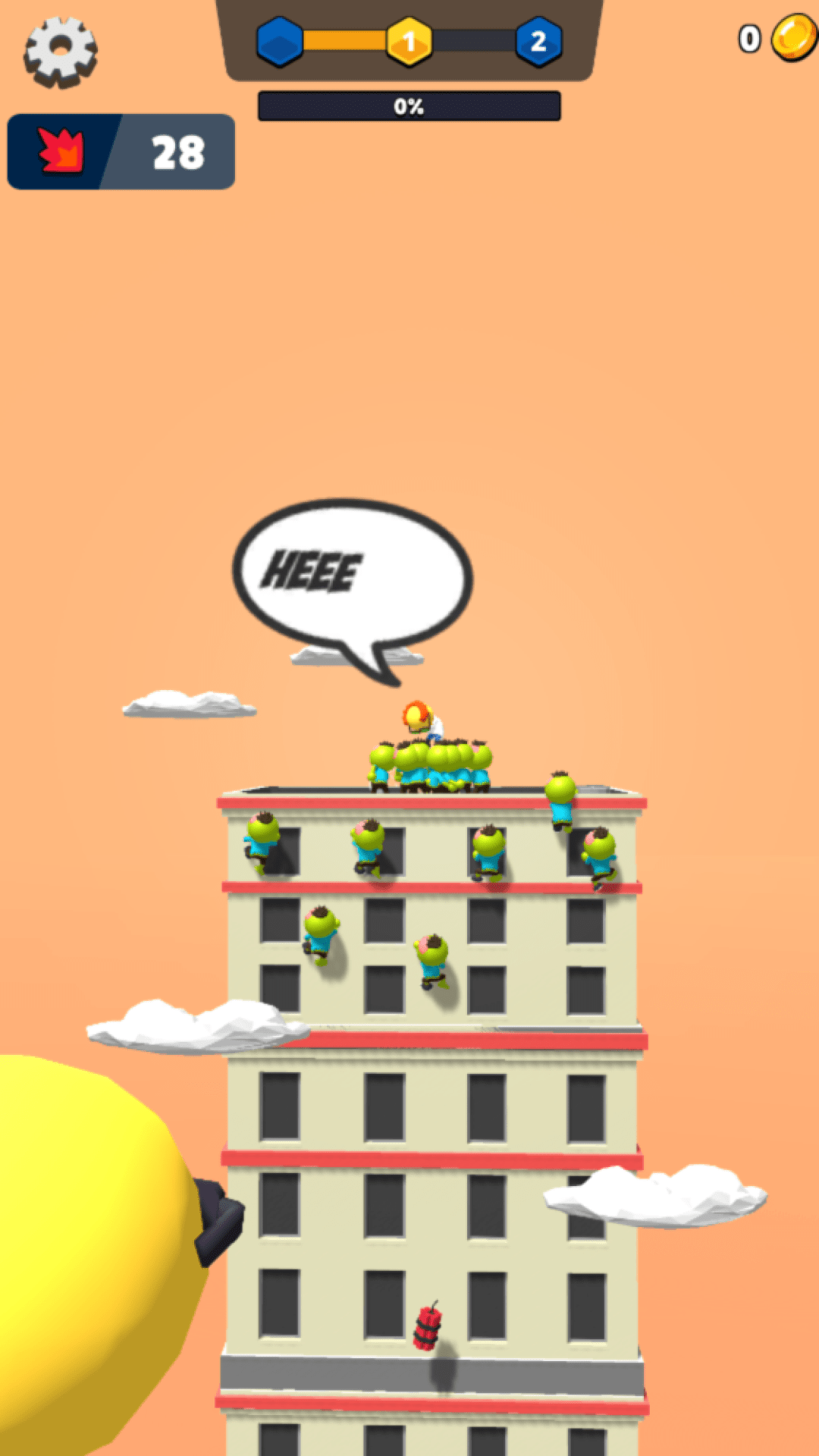 楼顶保卫战截图4