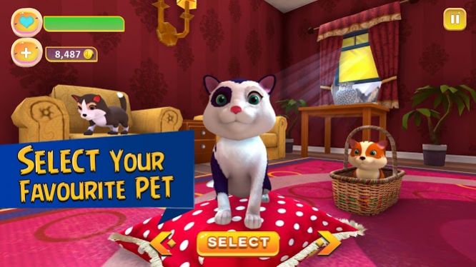 可爱的小猫模拟器截图4