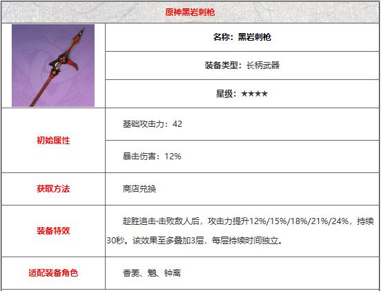 原神魈五星武器带什么好