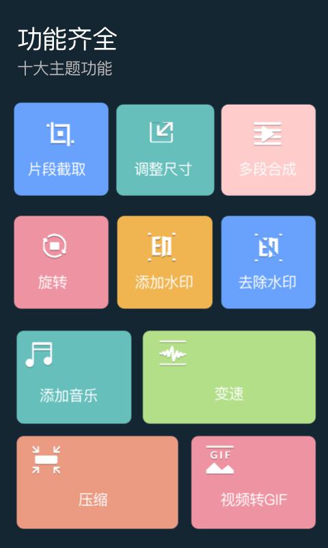 视频制作剪辑助手截图1