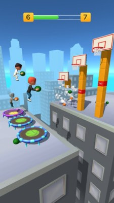 蹦床篮球3D截图3