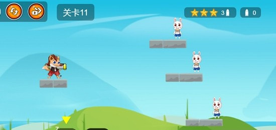 炸飞小兔兔0