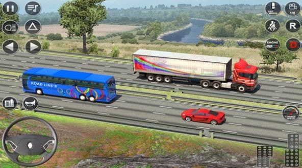 冬季农用卡车3D截图2