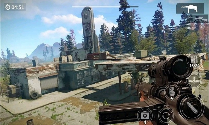 模拟山地射击截图2