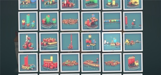 Townscaper浮空岛截图4