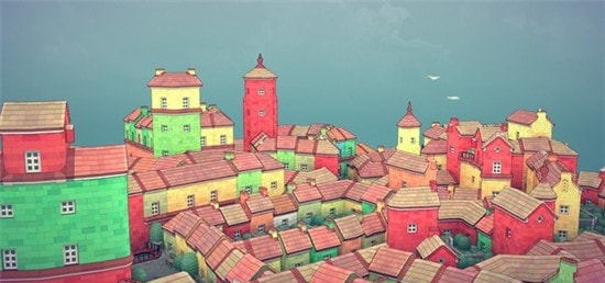 Townscaper浮空岛截图3