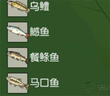 《小森生活》鱼类分布在哪