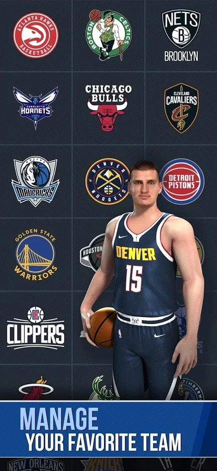 NBA球星无限金币版5