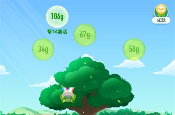 支付宝蚂蚁森林帮他复活是什么意思