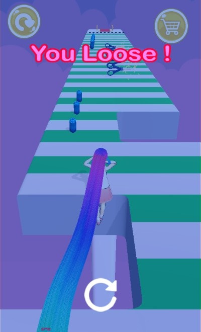 长发挑战跑截图2