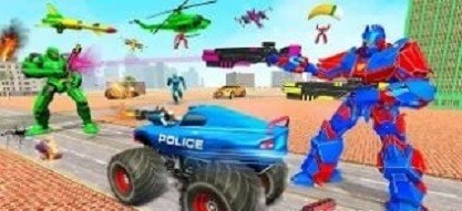 警察变形怪物卡车截图3