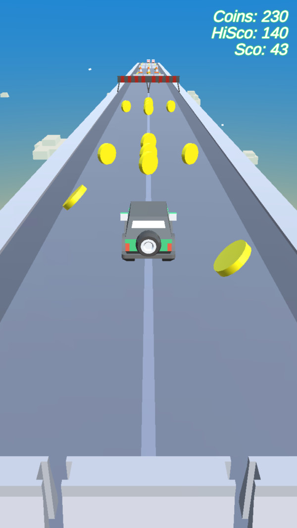 汽车天空跑截图4