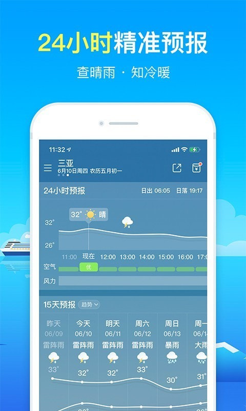 精准天气预报截图2