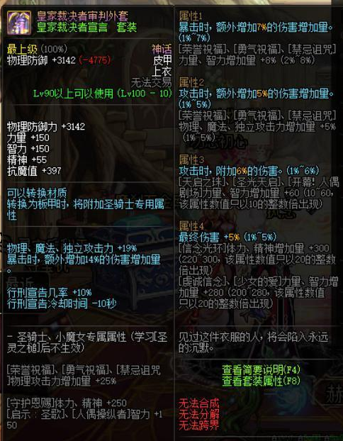 dnf神话改版装备排名图2021