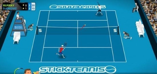 Stick Tennis截图4