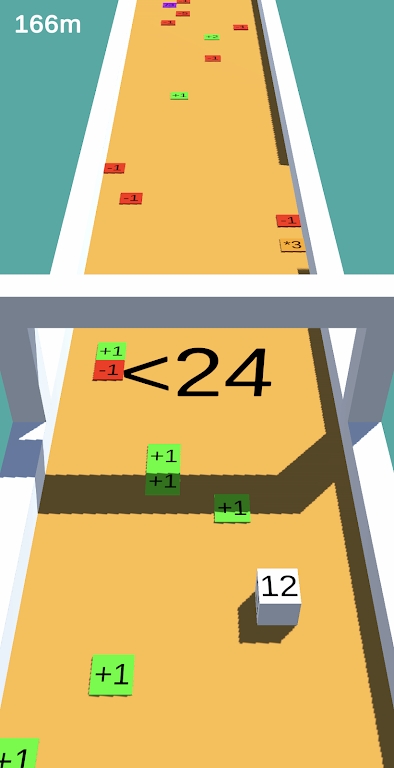 数字立方体旋转游戏2