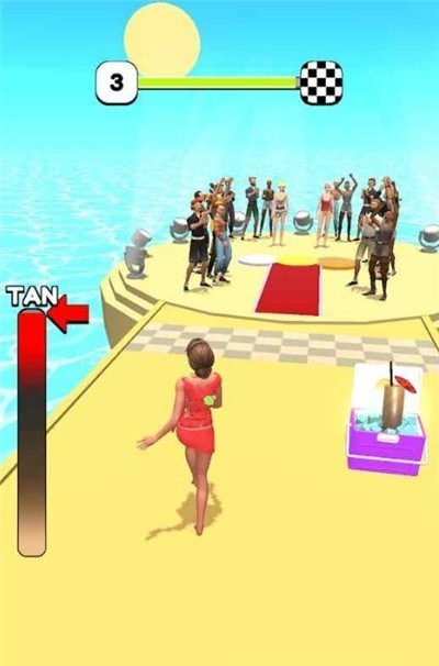 海滩女王跑酷截图1