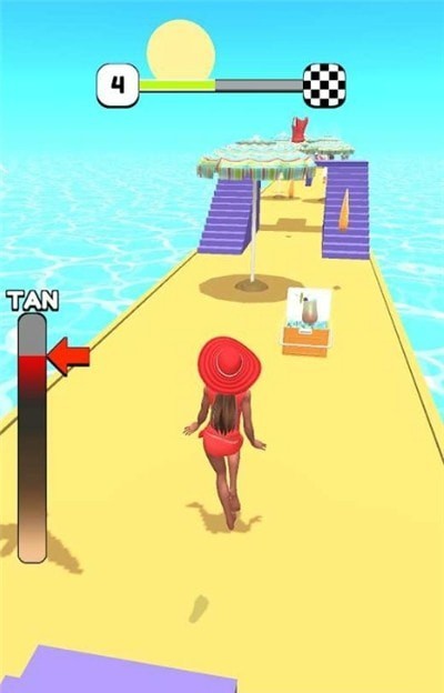 海滩女王跑酷截图3