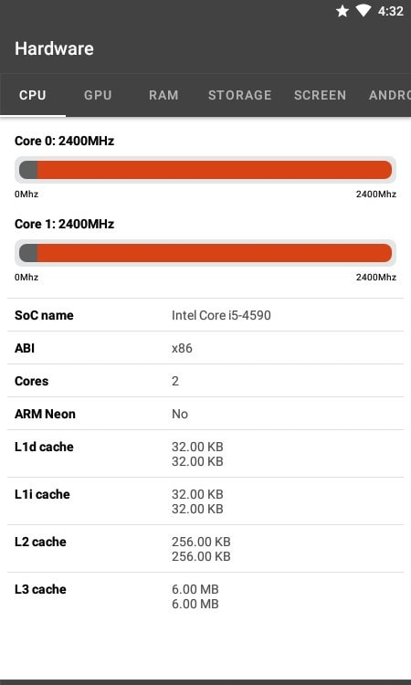 CPU信息(CPU Info)0