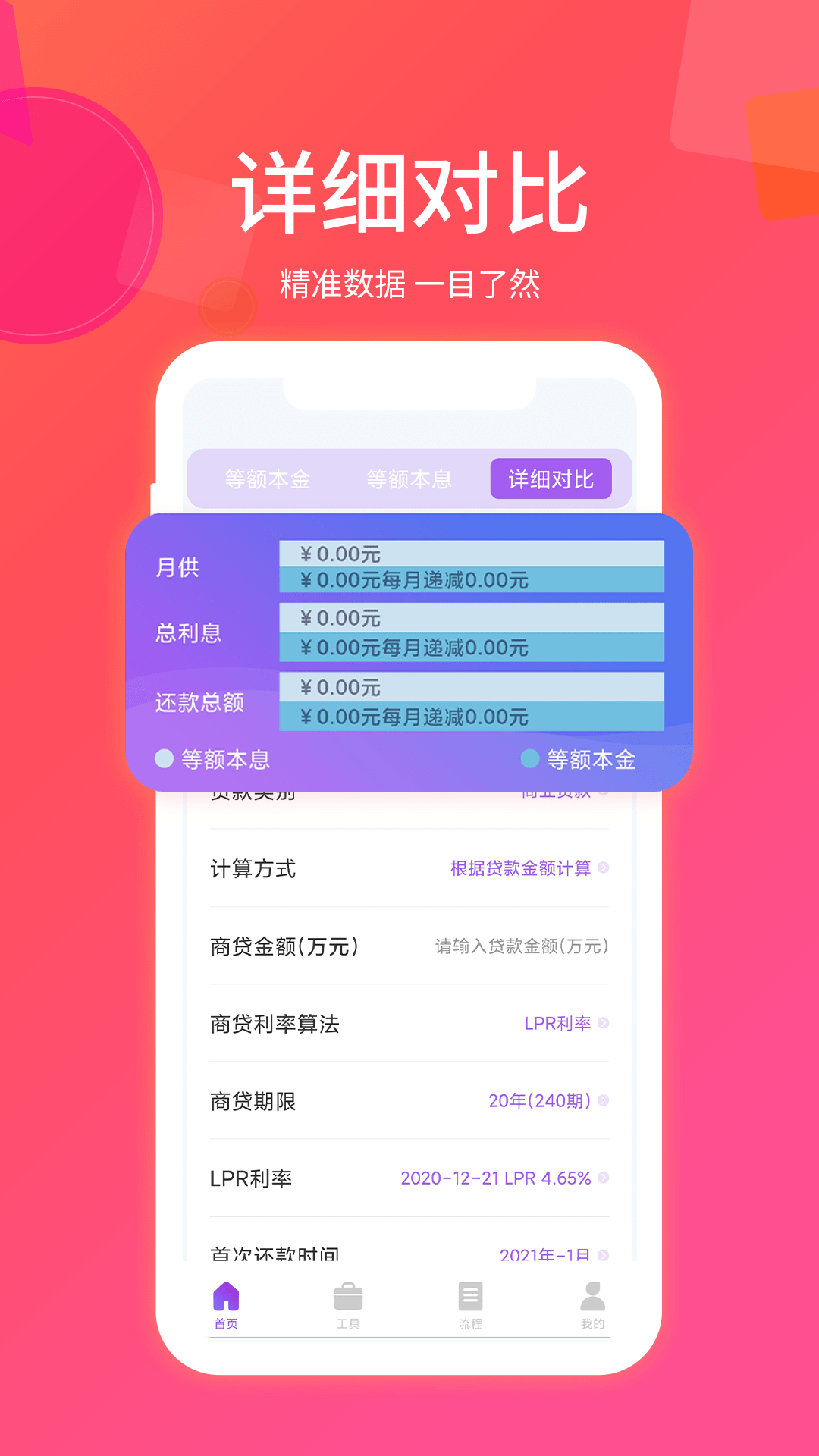 房贷计算器截图2