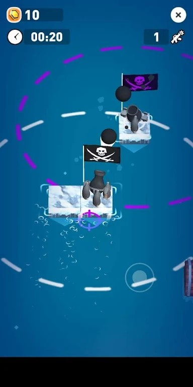 企鹅王室战争Clash of Penguins Raft Wa0