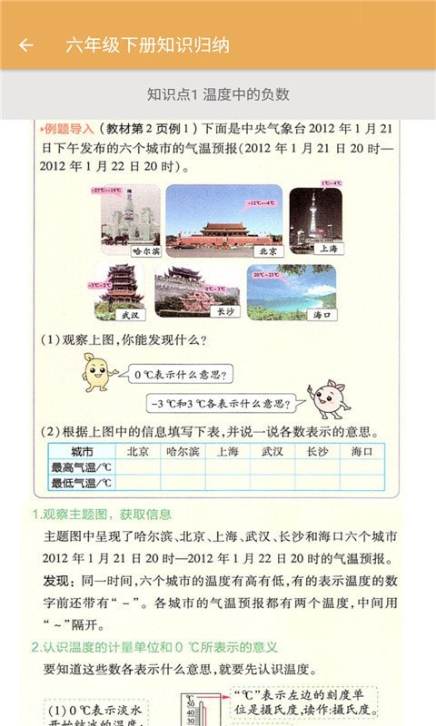 小学数学知识归纳截图4