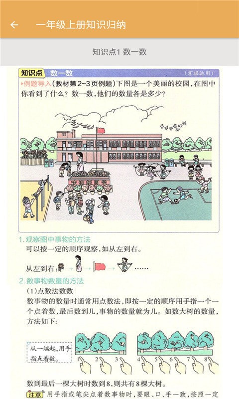 小学数学知识归纳2