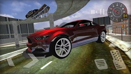 野马汽车漂移模拟器Mustang Car Drift Simulator截图1