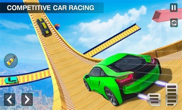 跑车特技赛车Impossible Car Stunt截图3