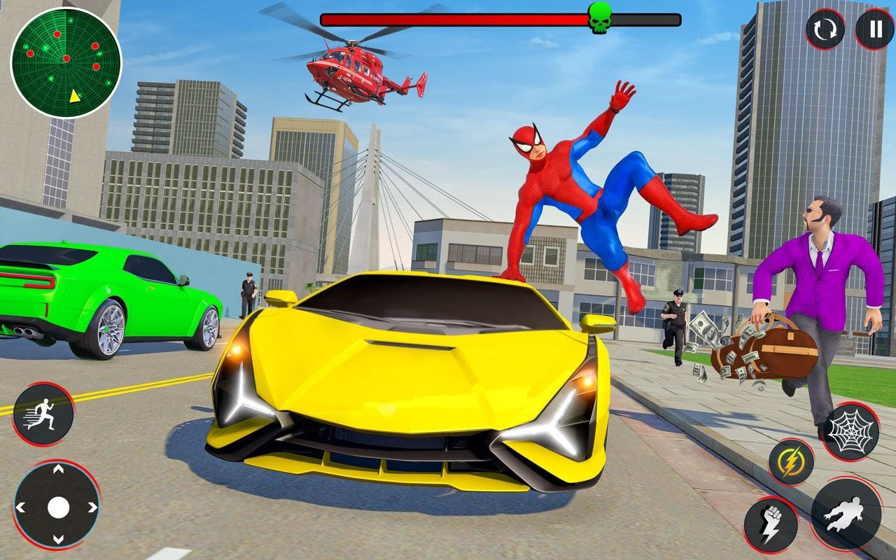 飞行机器人英雄救援Flying Robot Hero Rescue Games截图1