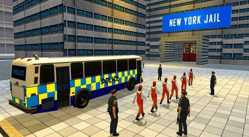 监狱巴士城市交通(Prison Bus city transport)截图3