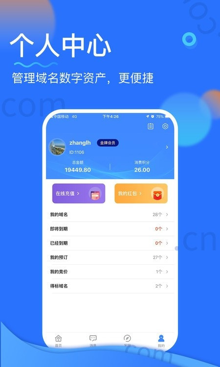 20数字资产(域名购买)截图4