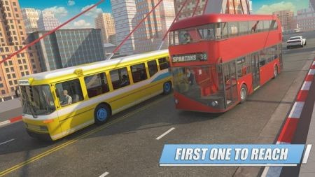 城市教练巴士模拟器3DCity Coach Bus Classic Passenger截图4